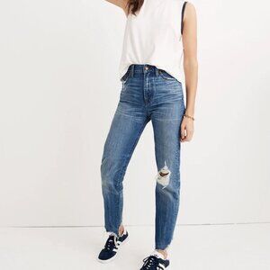Madewell The Perfect Summer Jean: Destructed Edition size 26